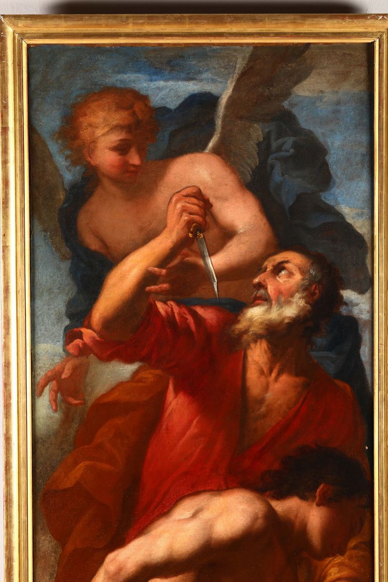 Antonio Molinari (venezia 1655-1704)agar e L’angelo Sacrificio di Isacco