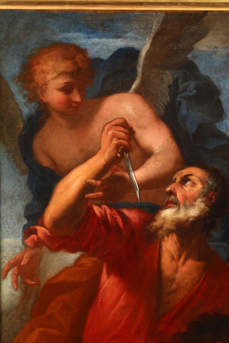 Antonio Molinari (venezia 1655-1704)agar e L’angelo Sacrificio di Isacco
