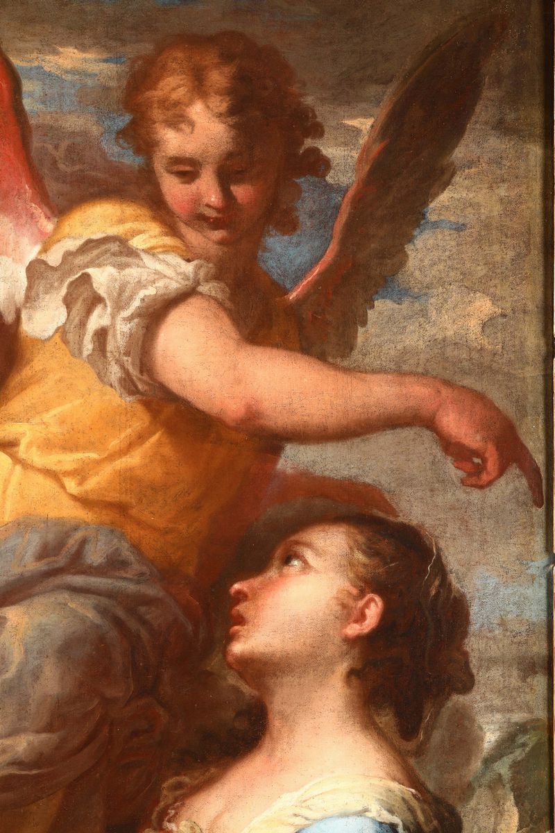 Antonio Molinari (venezia 1655-1704)agar e L’angelo Sacrificio di Isacco
