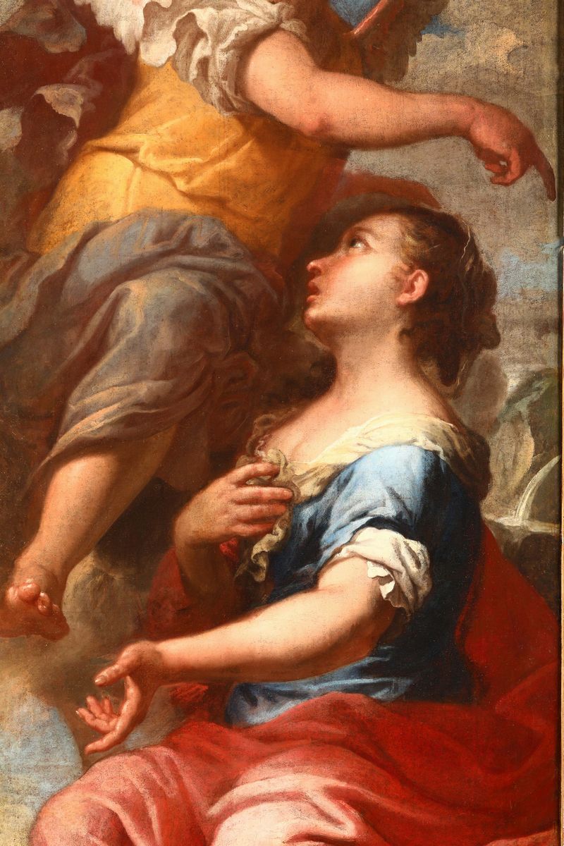 Antonio Molinari (venezia 1655-1704)agar e L’angelo Sacrificio di Isacco