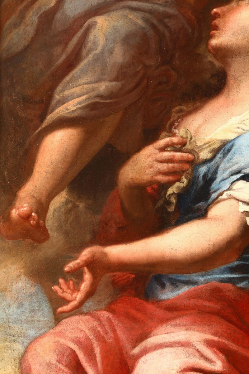 Antonio Molinari (venezia 1655-1704)agar e L’angelo Sacrificio di Isacco