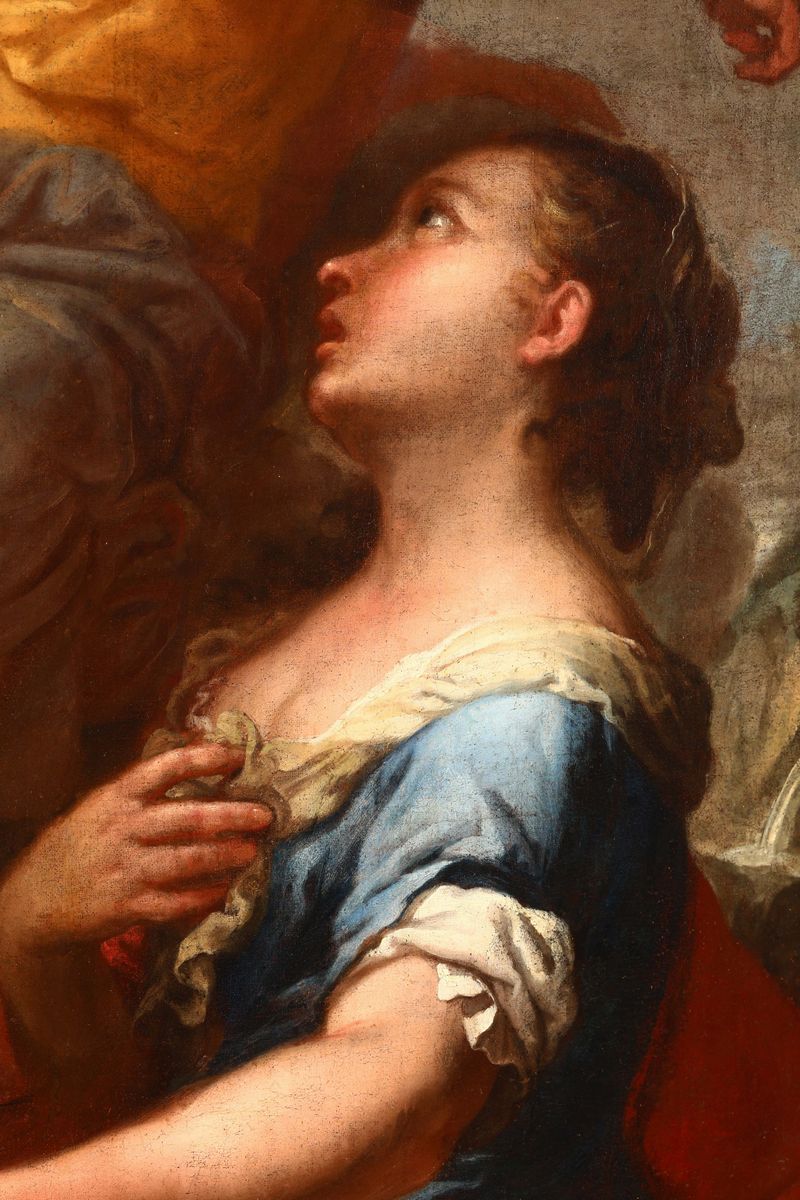 Antonio Molinari (venezia 1655-1704)agar e L’angelo Sacrificio di Isacco