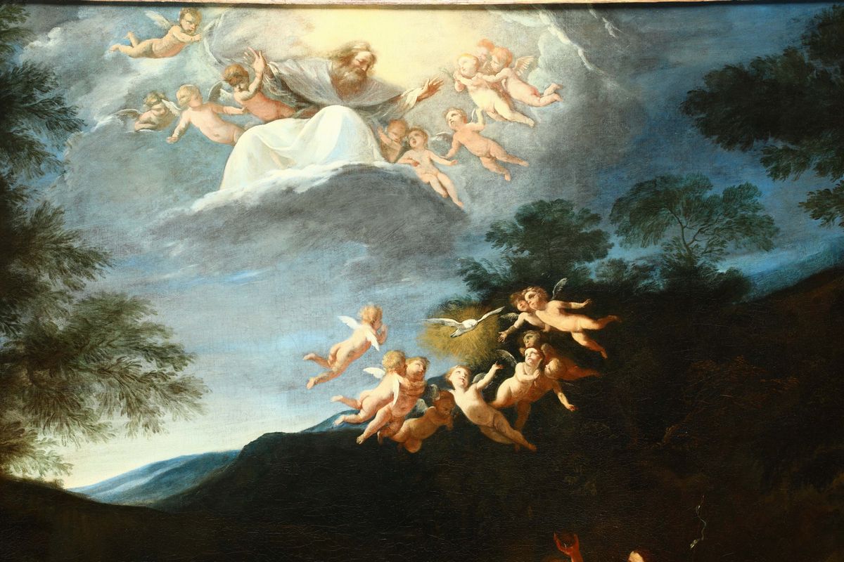 Scuola Bolognese del XVII Secolobattesimo di Cristo