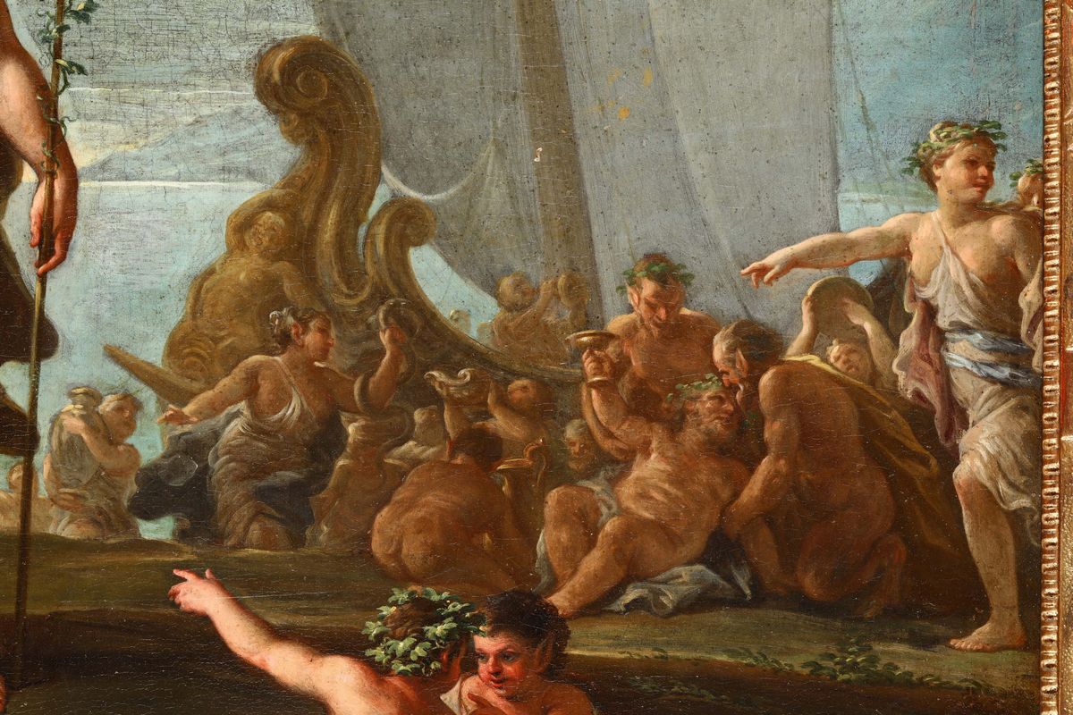 Paolo De Matteis (napoli 1662 - 1728)il Giudizio di Paride Bacco e Arianna