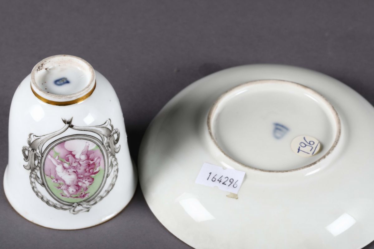 Tazza con Piattino Vienna, 1780 Circa