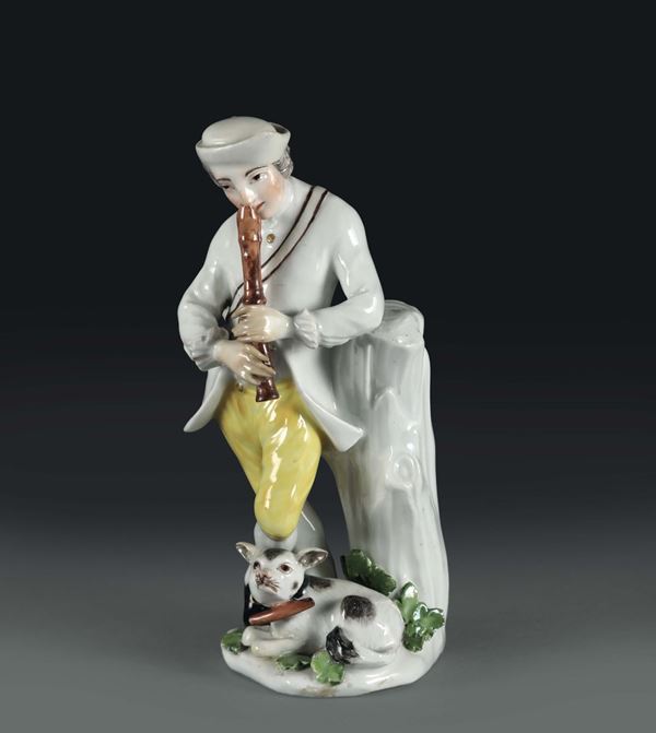 A figurine. Meissen, 1747-1750. On a model by J.J.Kaendler and P.Reinicke
