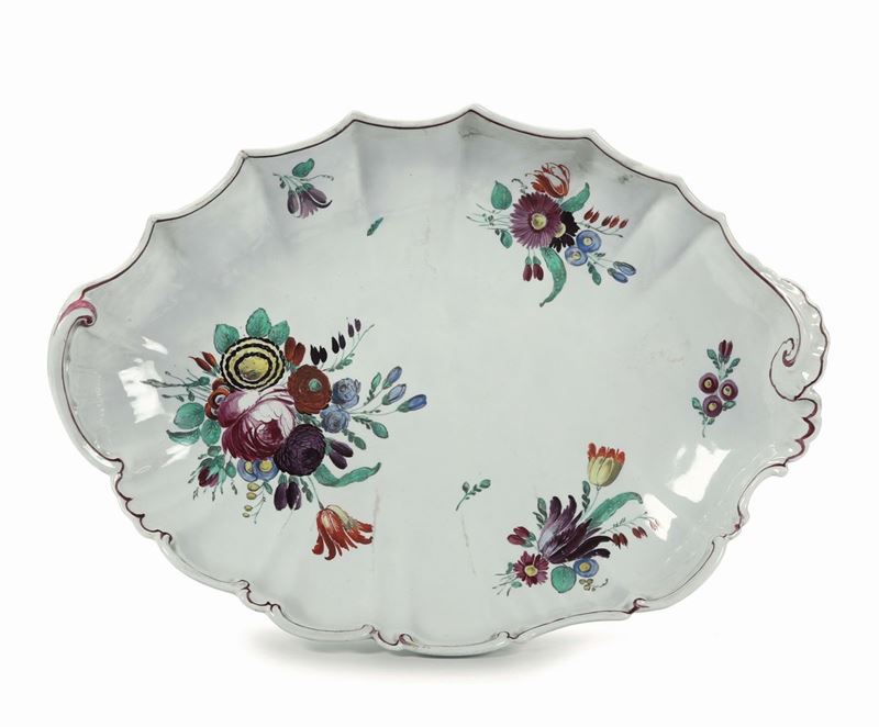 A porcelain dish. Doccia, Ginori manufacture, 1780 ca.  - Auction Taste, Furniture and Residences, An Italian Collection - Cambi Casa d'Aste