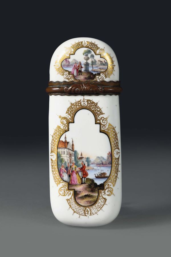 A case. Likely Meissen, 19th century