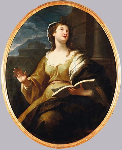 Paolo De Matteis (napoli 1662-1728)coppia di Figure Allegoriche