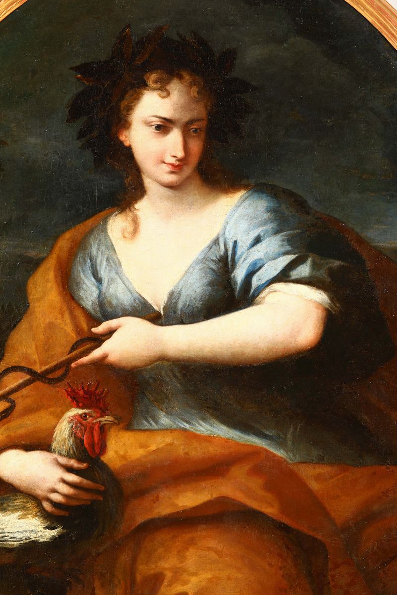 Paolo De Matteis (napoli 1662-1728)coppia di Figure Allegoriche