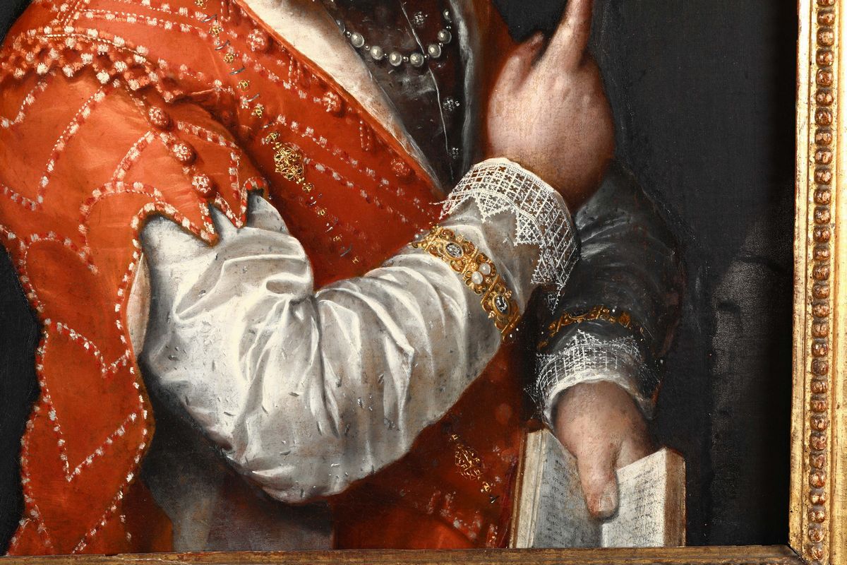 Lavinia Fontana (bologna 1552 - Roma 1614)ritratto di Gentildonna