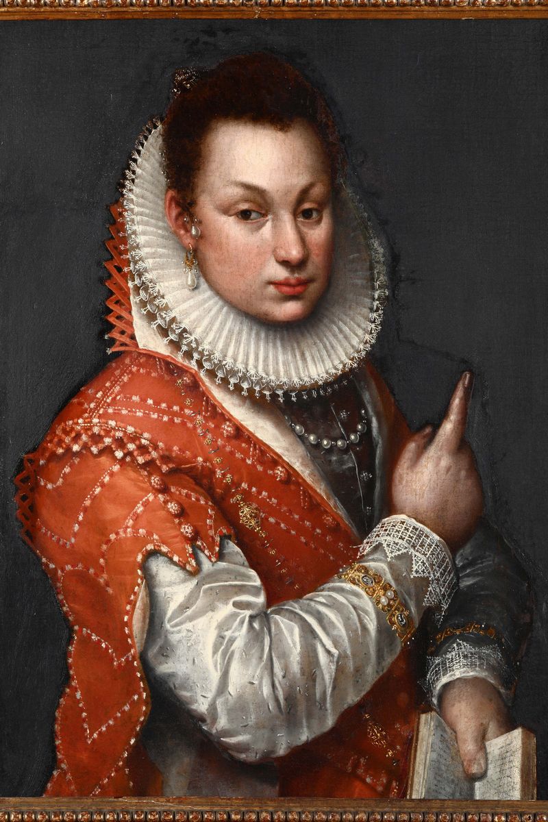 Lavinia Fontana (bologna 1552 - Roma 1614)ritratto di Gentildonna
