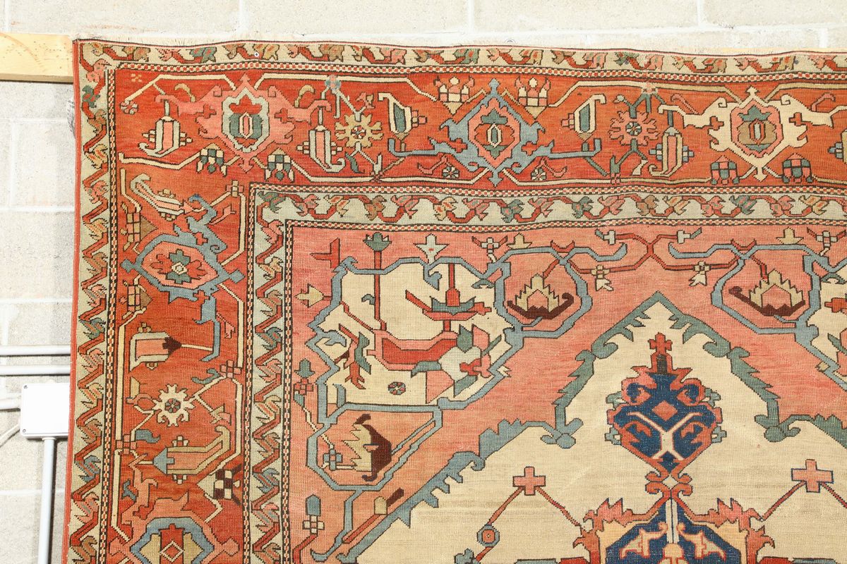 Tappeto Serapi Nord Ovest Persia Meta XIX Secolo