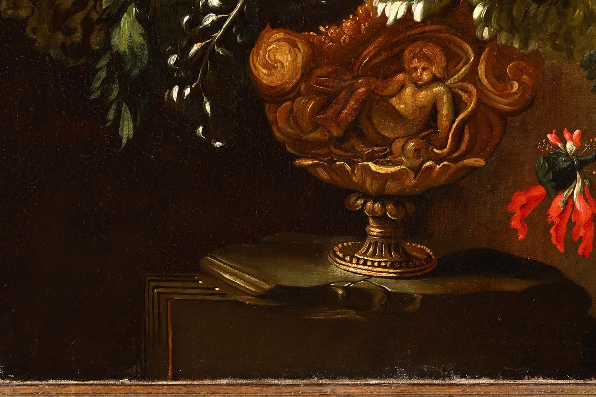Scuola Toscana del XVII Secolovaso di Fiori