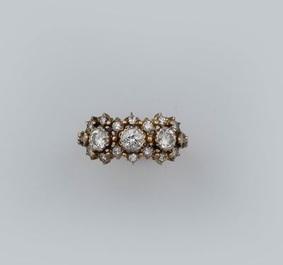 Tagliabue Milano. Anello con Diamanti