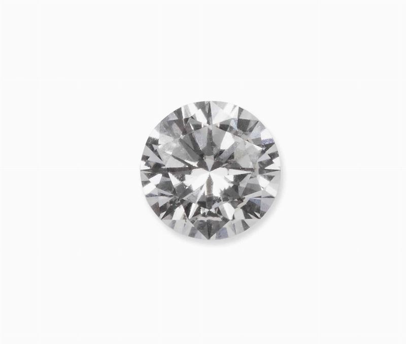 Unmounted brilliant-cut diamond weighing 0.81 carats  - Auction Fine Jewels - II - Cambi Casa d'Aste
