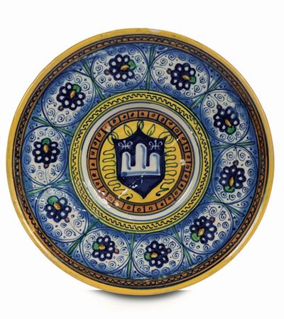 Piatto Faenza, Bottega della Fine del XV Inizi del XVI Secolo