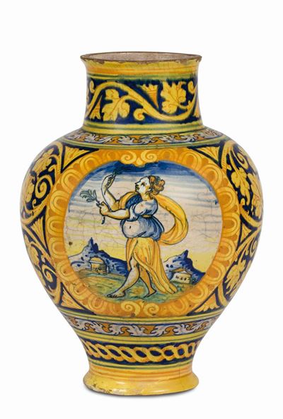 Vaso Faenza, Bottega Faentina del Terzo Quarto del XVI Secolo