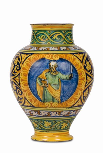Vaso Faenza, Bottega Faentina del Terzo Quarto del XVI Secolo