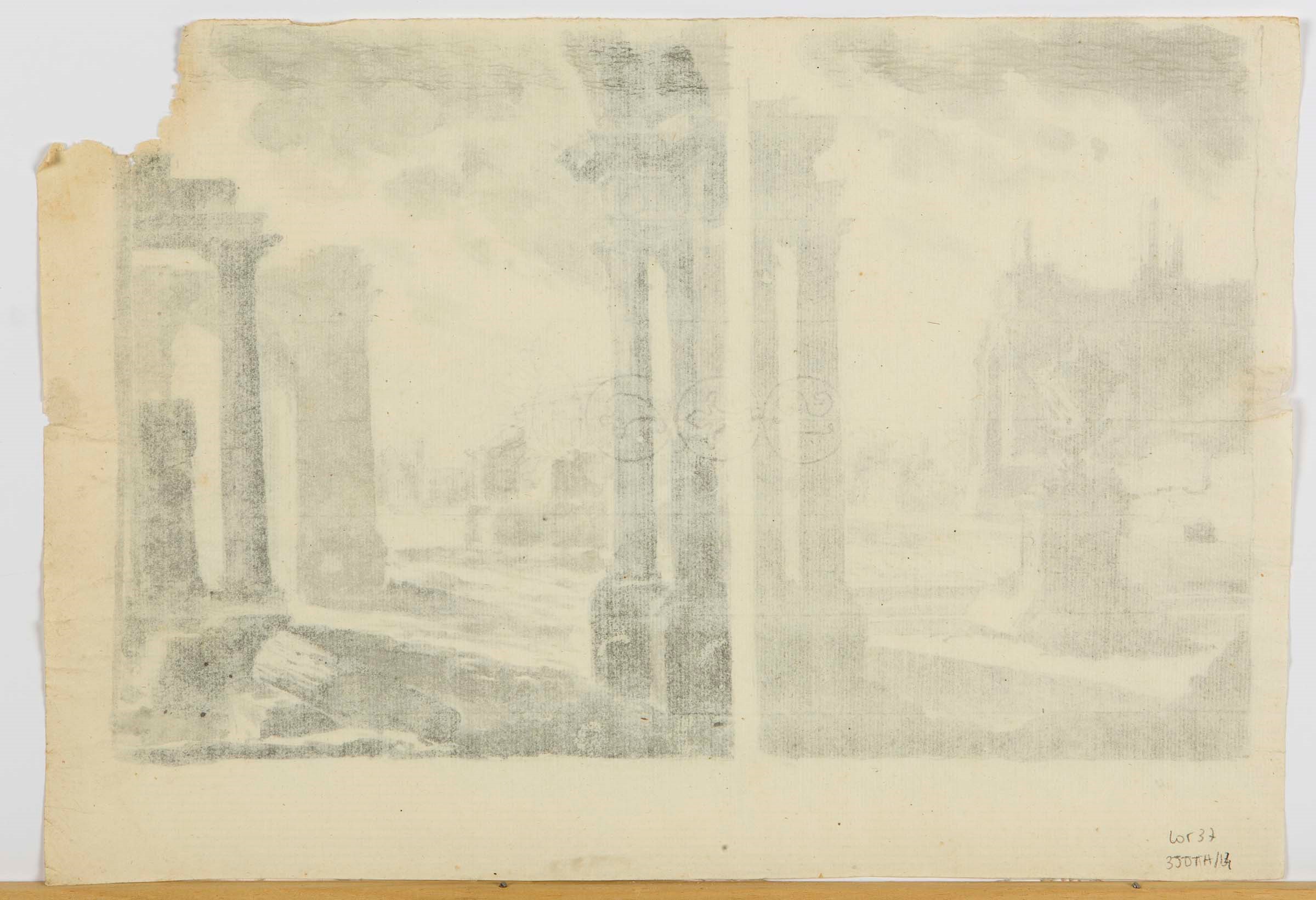 Scuole tra il XVII e il XIX secolo, Tredici disegni di paesaggi e capricci con architetture