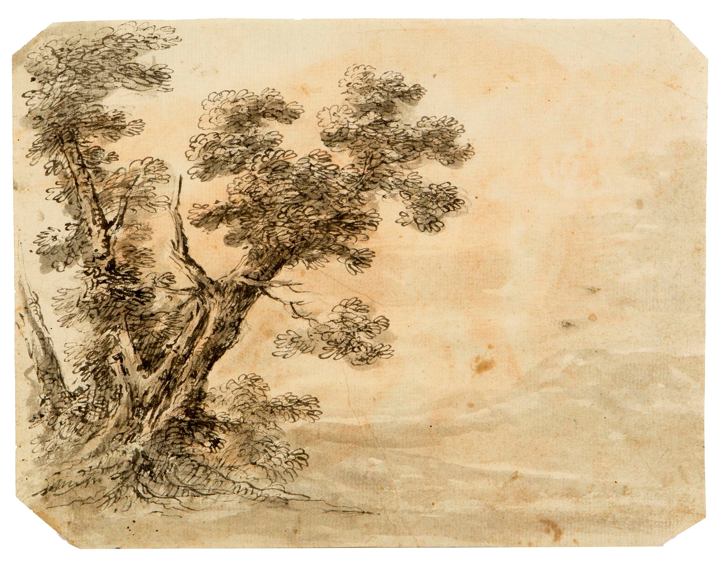 Scuole tra il XVII e il XIX secolo, Tredici disegni di paesaggi e capricci con architetture