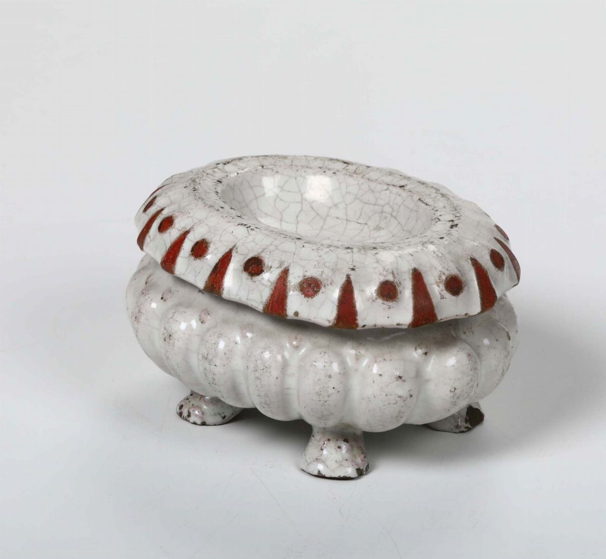 Saliera Deruta , Bottega della Seconda Metà del XVI Secolo