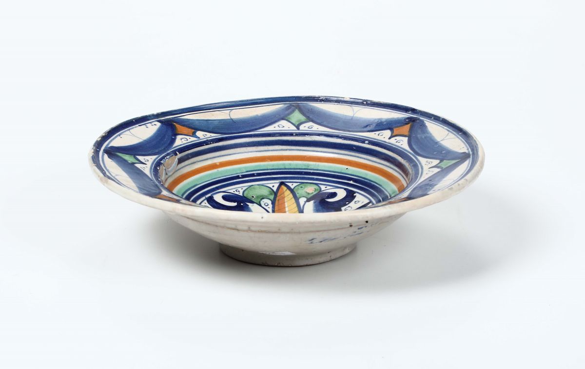 Piatto Pesaro (?), Bottega della Fine della Seconda Metà del XV Secolo
