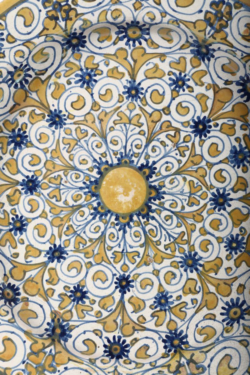 Vassoio Deruta, Bottega Derutese del Primo Quarto del XVI Secolo