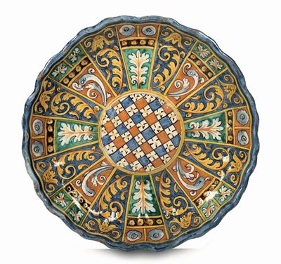 Coppa Montelupo, Bottega del 1580 -1590 Circa