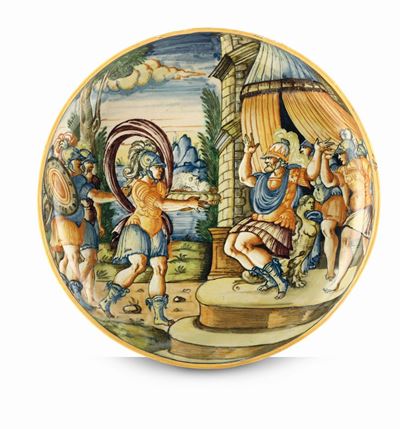 Coppa Faenza o Verona, Giovanni Battista dalle Palle, Circa 1560-1563