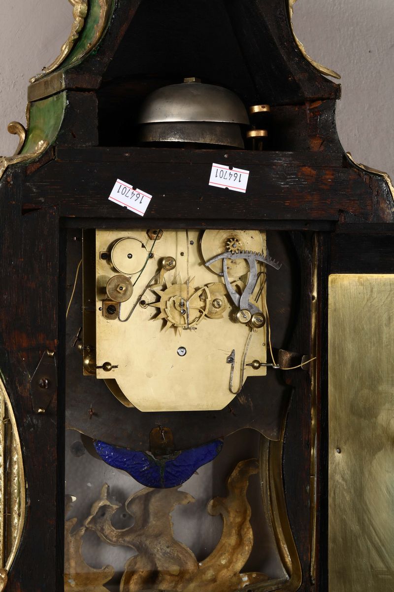 Orologio in Corno Verde, Francia, Jolly a Paris, XVIII Secolo