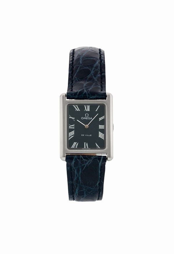 OMEGA, De Ville, stainless steel wristwatch. Made circa 1970