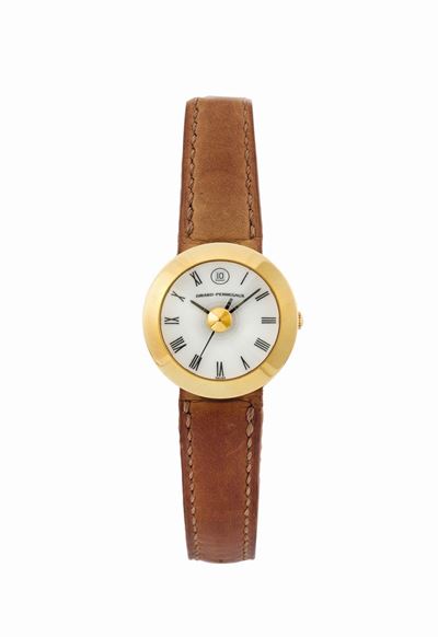 Girard Perregaux, Orologio da Polso, da Signora, al Quarzo, in Oro Giallo 18k con Datario e Fibbi...
