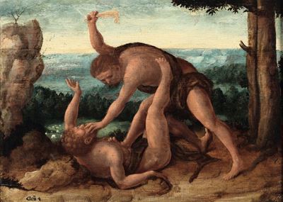 Scuola Dell’italia Centrale del XVI Secolocaino e Abele