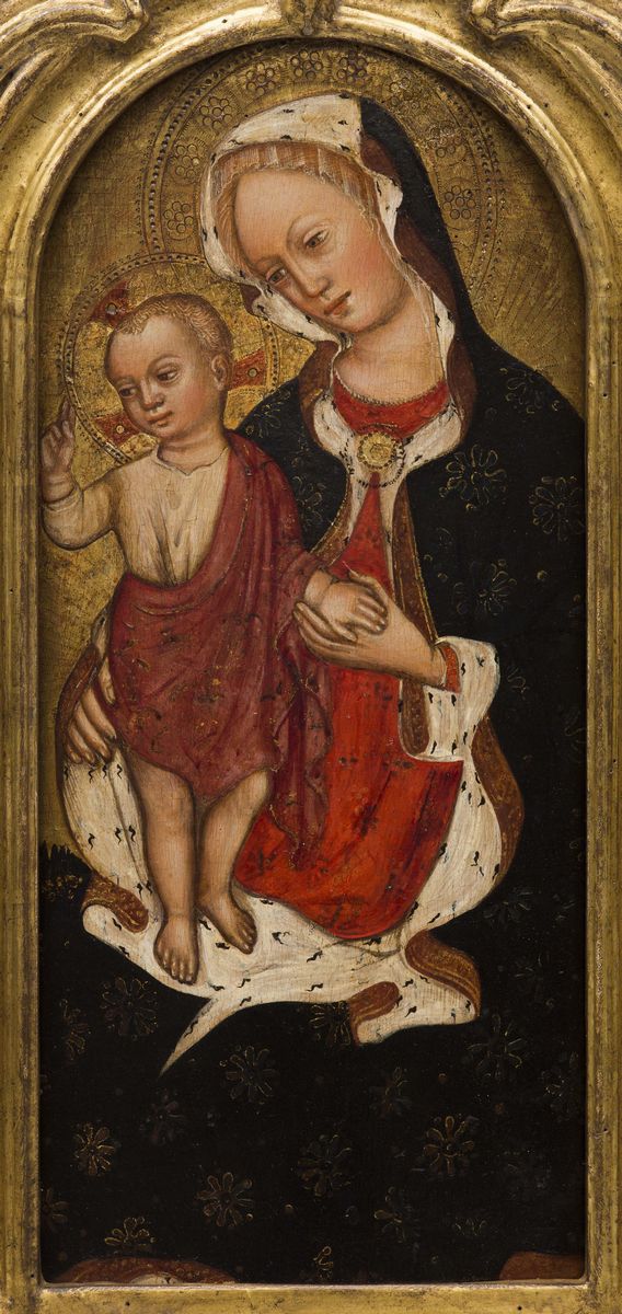 Zanino di Pietro (bologna 1389 - Venezia 1443)madonna con Bambino