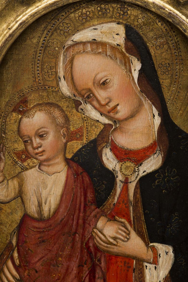Zanino di Pietro (bologna 1389 - Venezia 1443)madonna con Bambino