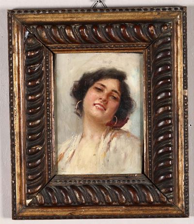 Anonimo del XIX Secoloritratto di Ragazza
