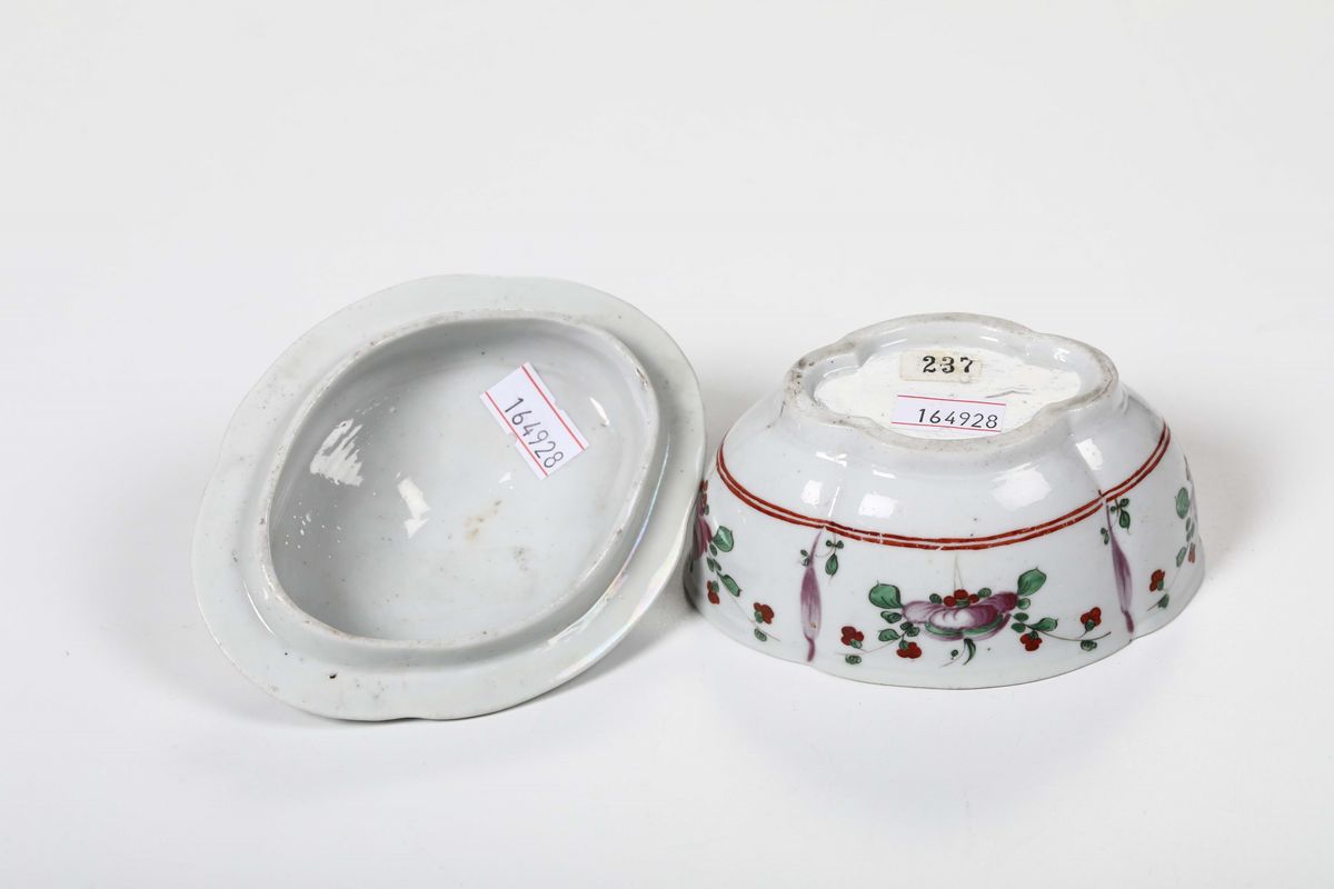 Zuccheriera Nove, Manifattura Antonibon - Parolin, 1770 - 1790