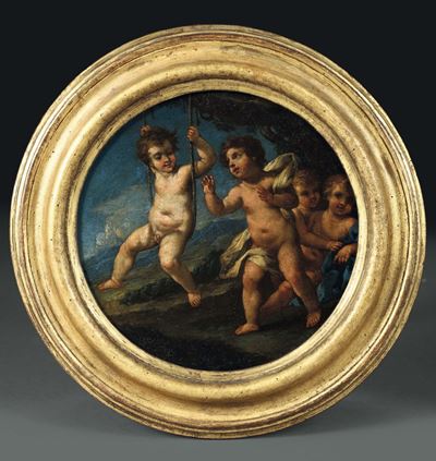 Scuola Italiana del XVII Secologiochi di Putti