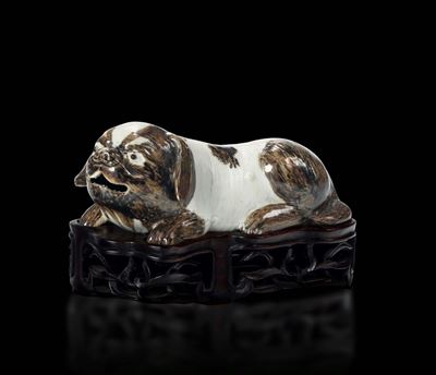 Cane in Porcellana, Cina Dinastia Qing, XIX Secolo