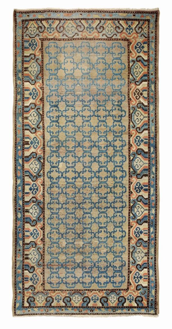 A Khotan oasis carpet, Eastern Turkestan, end of the 19th century