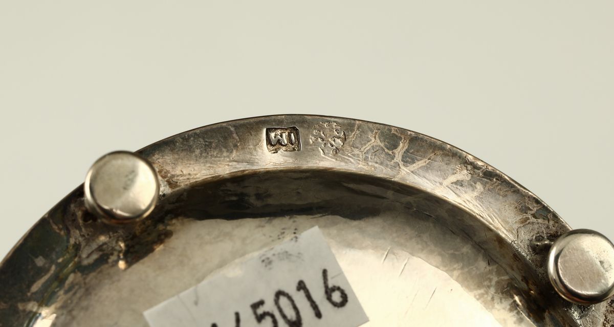 Bugia in Argento Fuso, Cesellato e Inciso, Argentiere Isidoro Mascioni, Ancona 1770 Circa