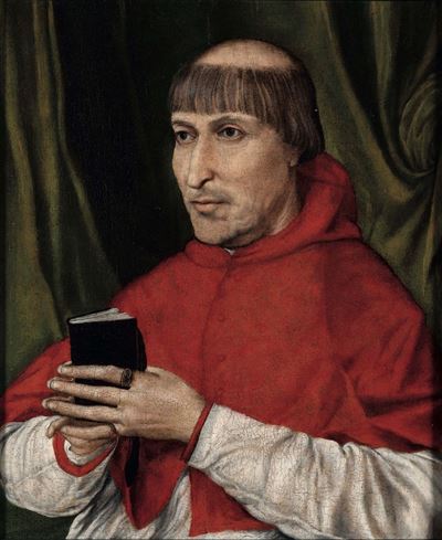 Scuola Francese del XVI Secoloritratto di Cardinale