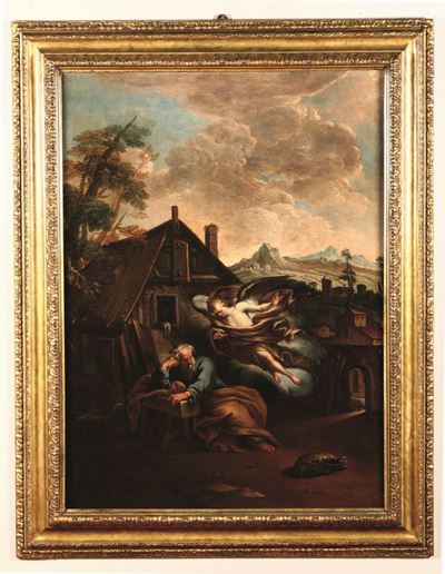 Gio Raffaele Badaracco (genova 1648 - 1726), Attribuito Asogno di San Giuseppe