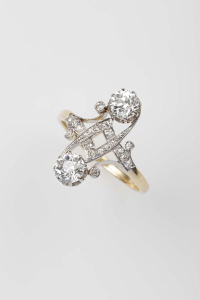 Boucheron Paris. Anello con Diamanti