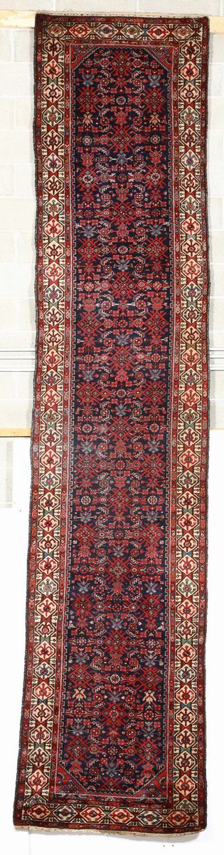 Passatoia persiana Malayer, inizio XX secolo  - Asta Antiquariato - Cambi Casa d'Aste