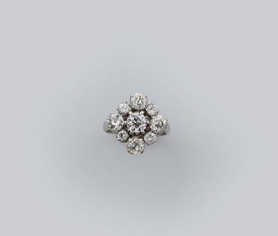 Anello con Diamanti per Ct 2,50 Circa