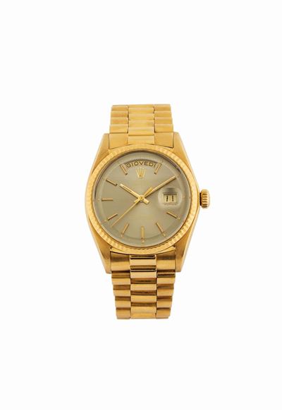 Rolex, Oyster Perpetual, Day-date, Superlative Chronometer Officially Certified, Ref.1803. Orolog...