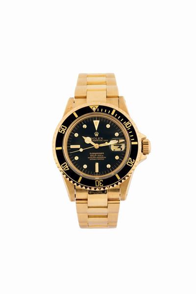 Rolex, Oyster Perpetual Date, Submariner, 600 Ft./200m, Superlative Chronometer, Officially Certi...