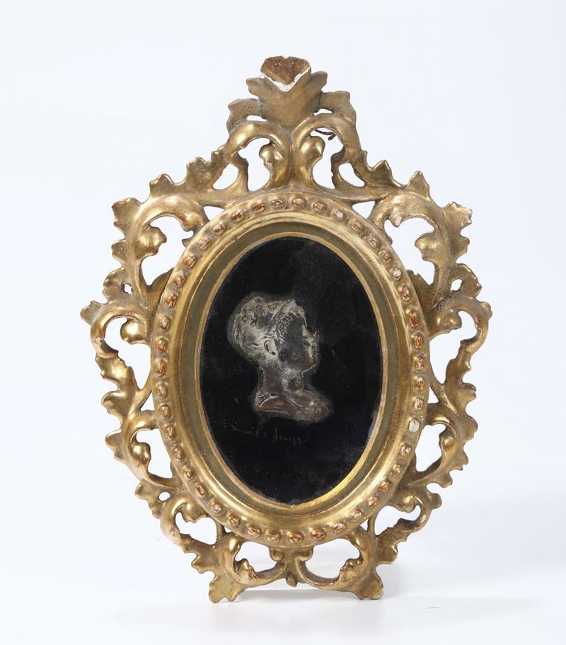 Cornice in legno intagliato e dorato, XIX secolo  - Auction Sculture Timed Auction - Cambi Casa d'Aste
